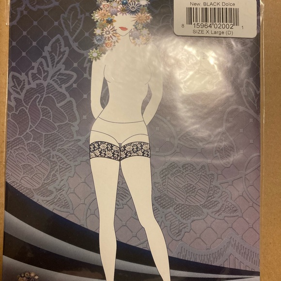 Thigh Bands Color Black Size X-Large - Picture 8 of 11